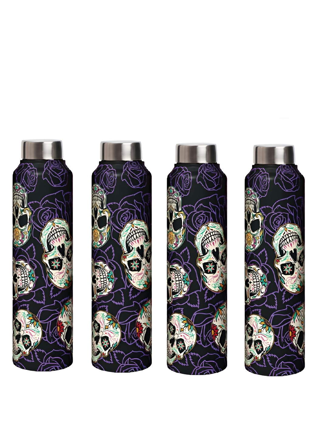 

Speedex Multicoloured Single Stainless Steel Solid Water Bottle, Multi