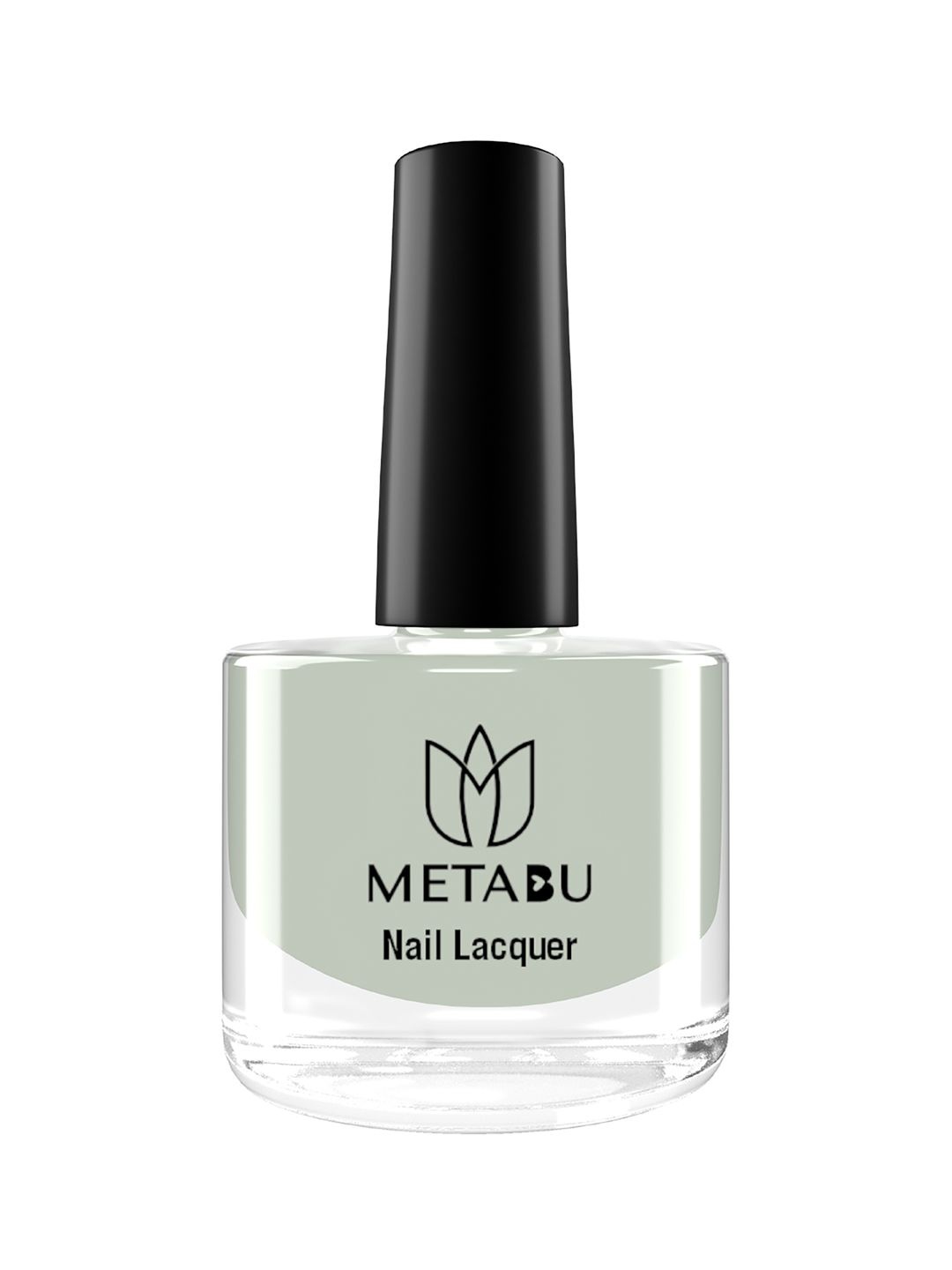 

METABU Long-Lasting Nail Lacquer - 8 ml - Mint 15, Grey