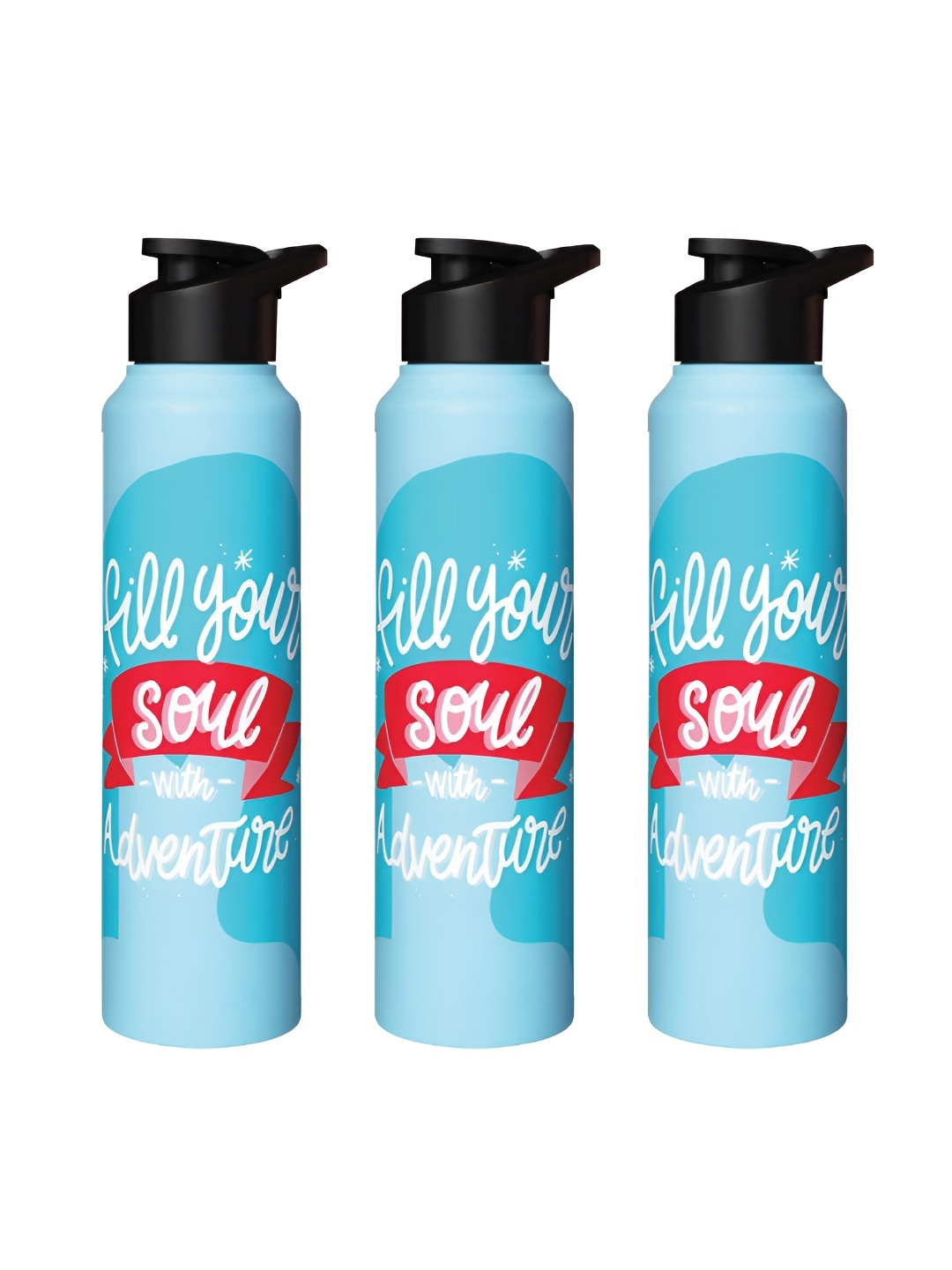

Speedex Multicoloured Single Stainless Steel Solid Water Bottle, Multi
