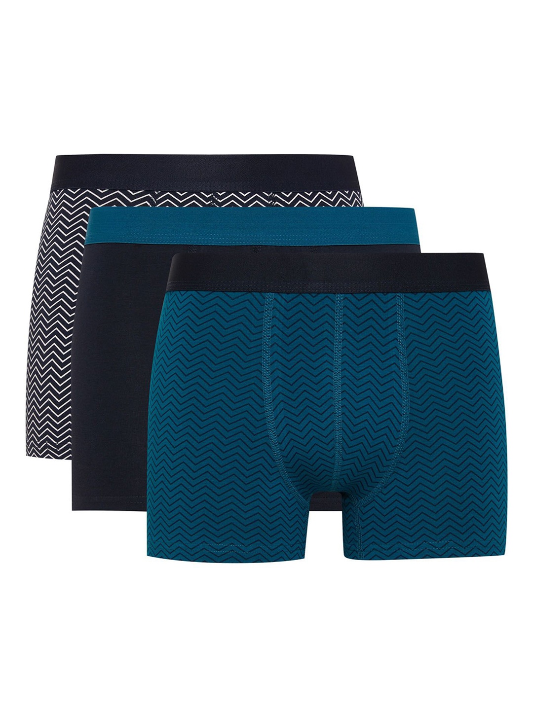 

DeFacto Pack Of 3 Printed Trunk Vanumber-234894849-NV135, Blue