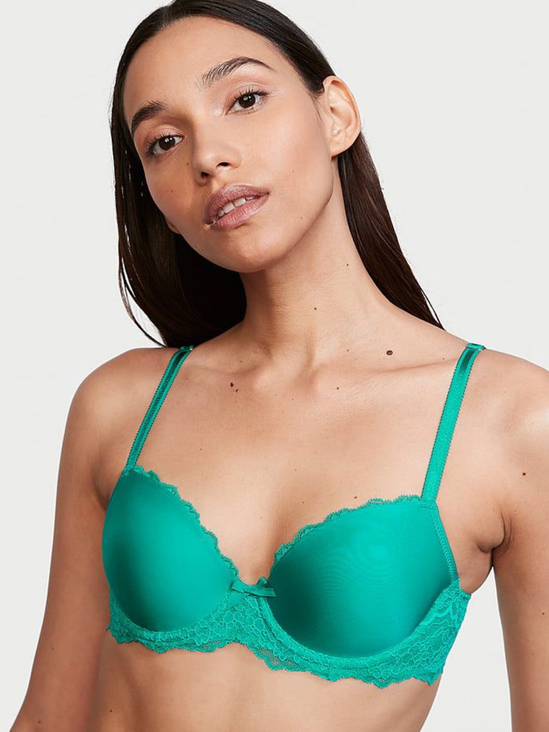 

Victoria's Secret Bra Medium Coverage Underwired Lightly Padded, Blue