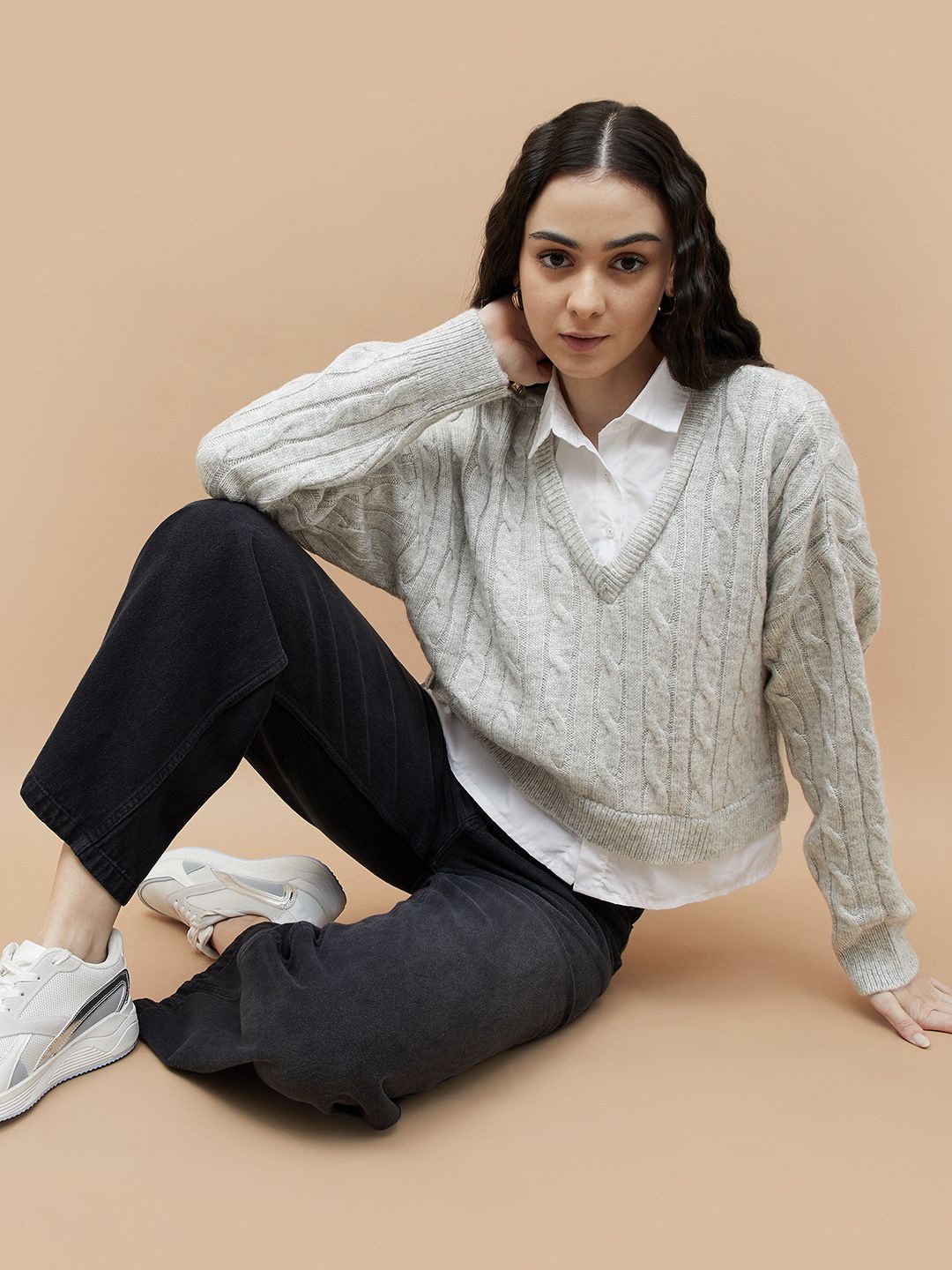 

Ginger by Lifestyle Women Sweatshirt, Grey
