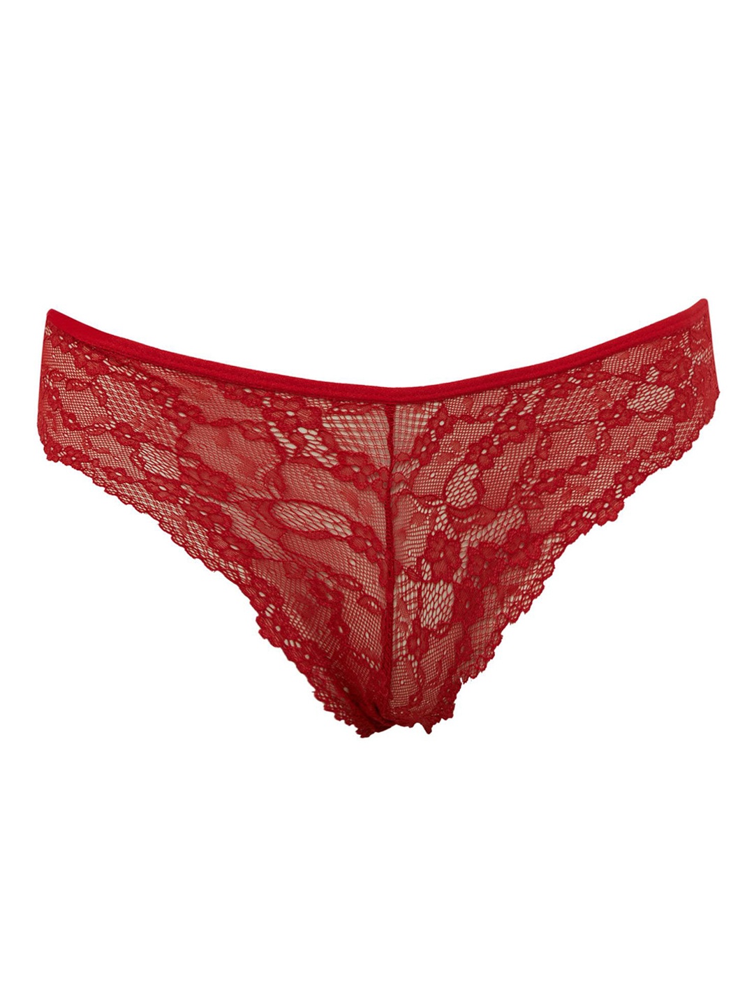 

DeFacto Self-Design Mid-Rise Basic Briefs 235206433, Red