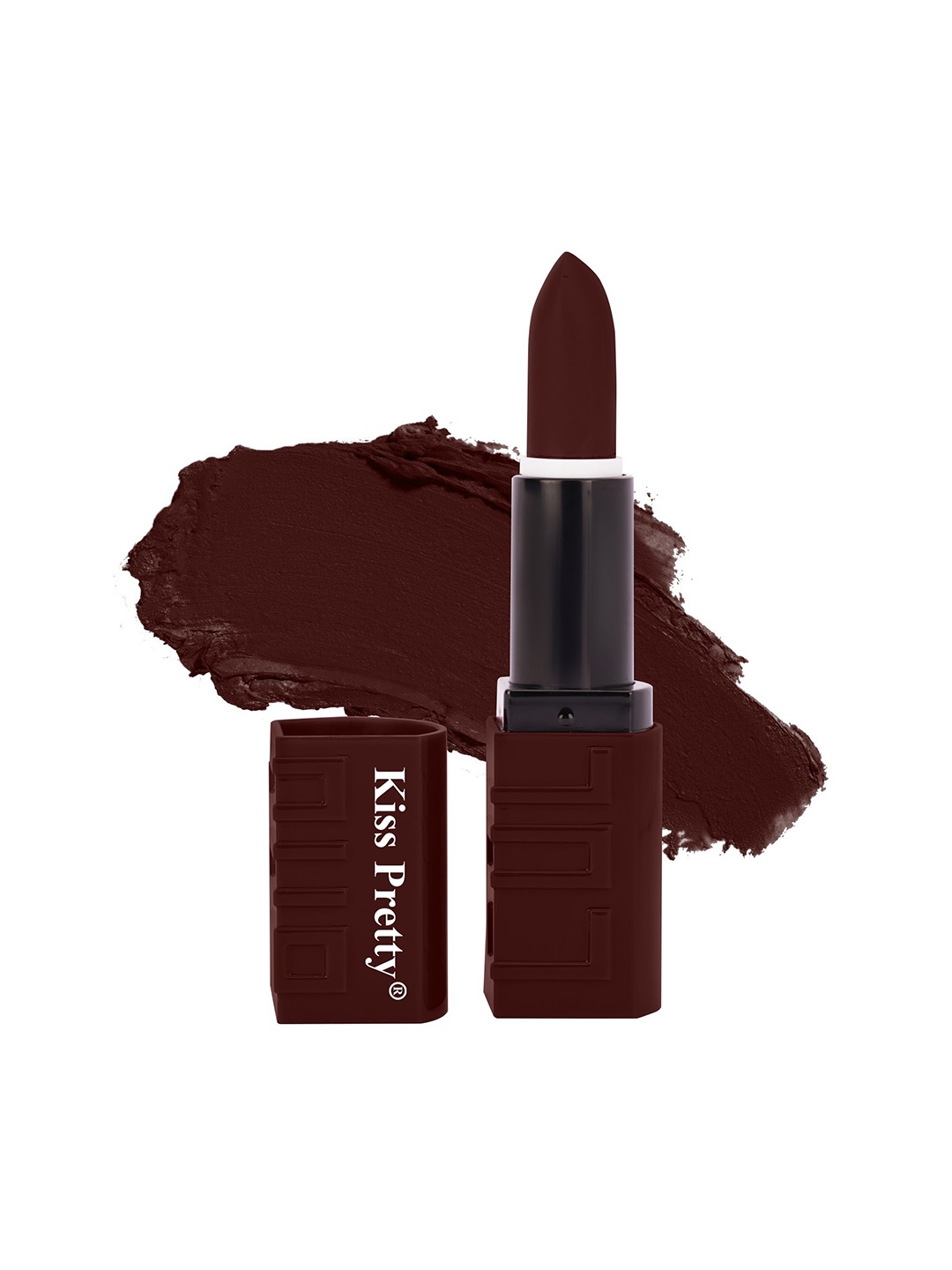 

Kiss pretty Long Lasting Non Transfer Matte Lipstick -3.5 g - Espresso, Brown