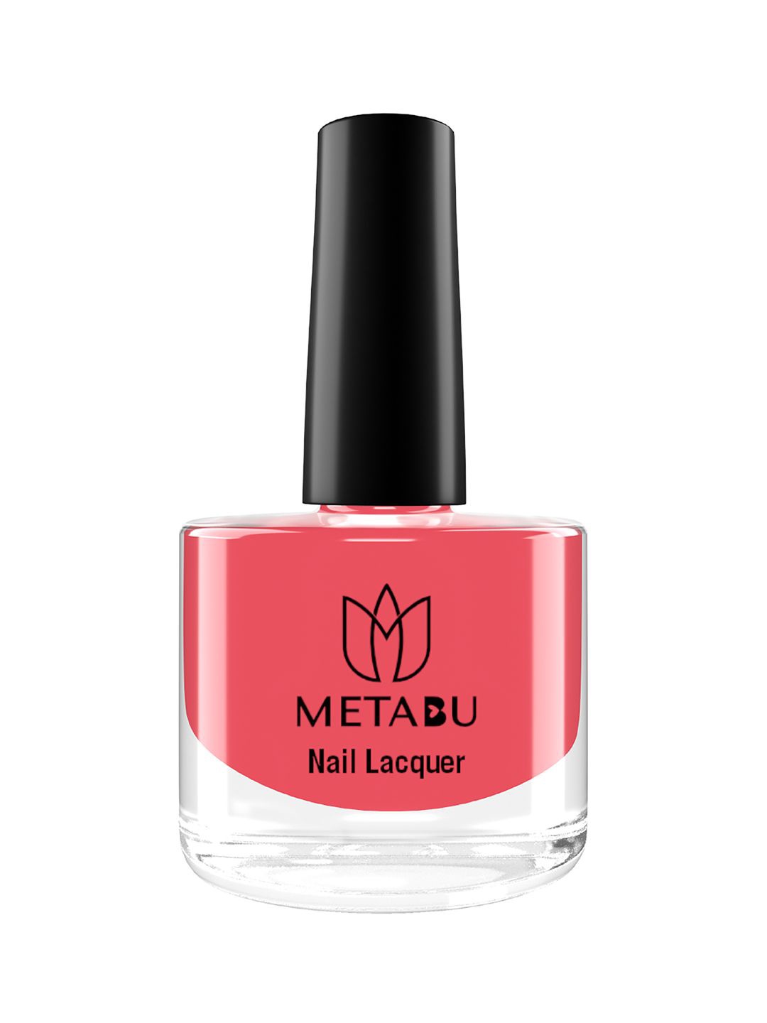 

METABU Long-Lasting Nail Polish - 8 ml - Hibiscus 36, Coral