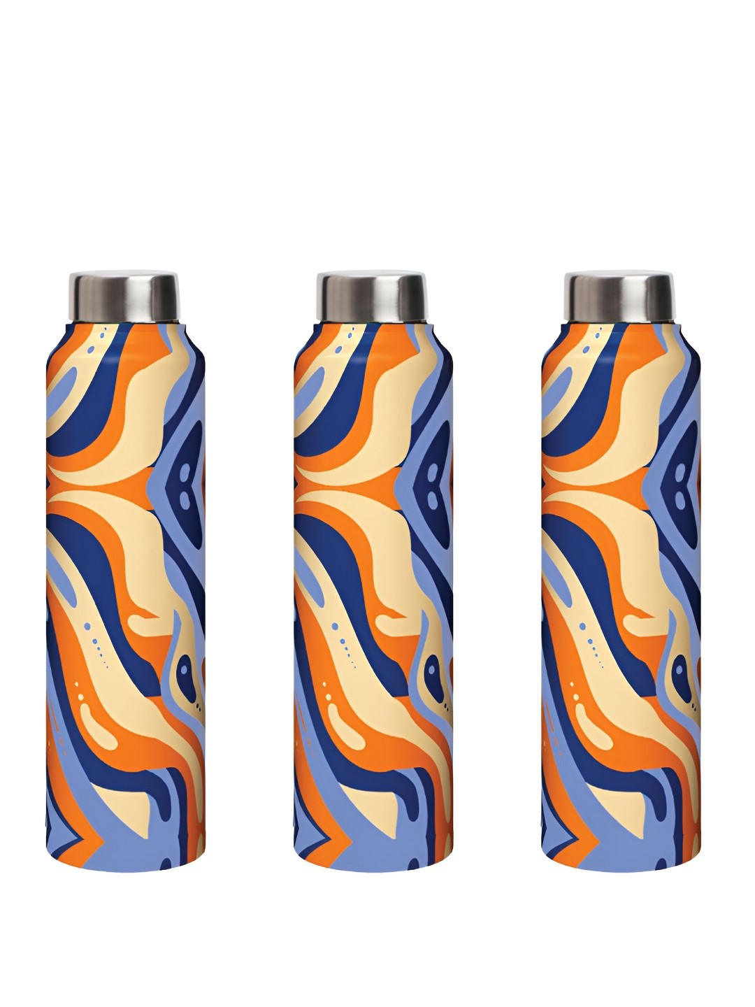 

Speedex Multicoloured Single Stainless Steel Solid Water Bottle, Multi