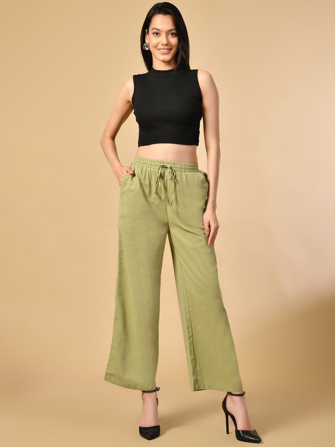 

all about you Women Trousers, Green