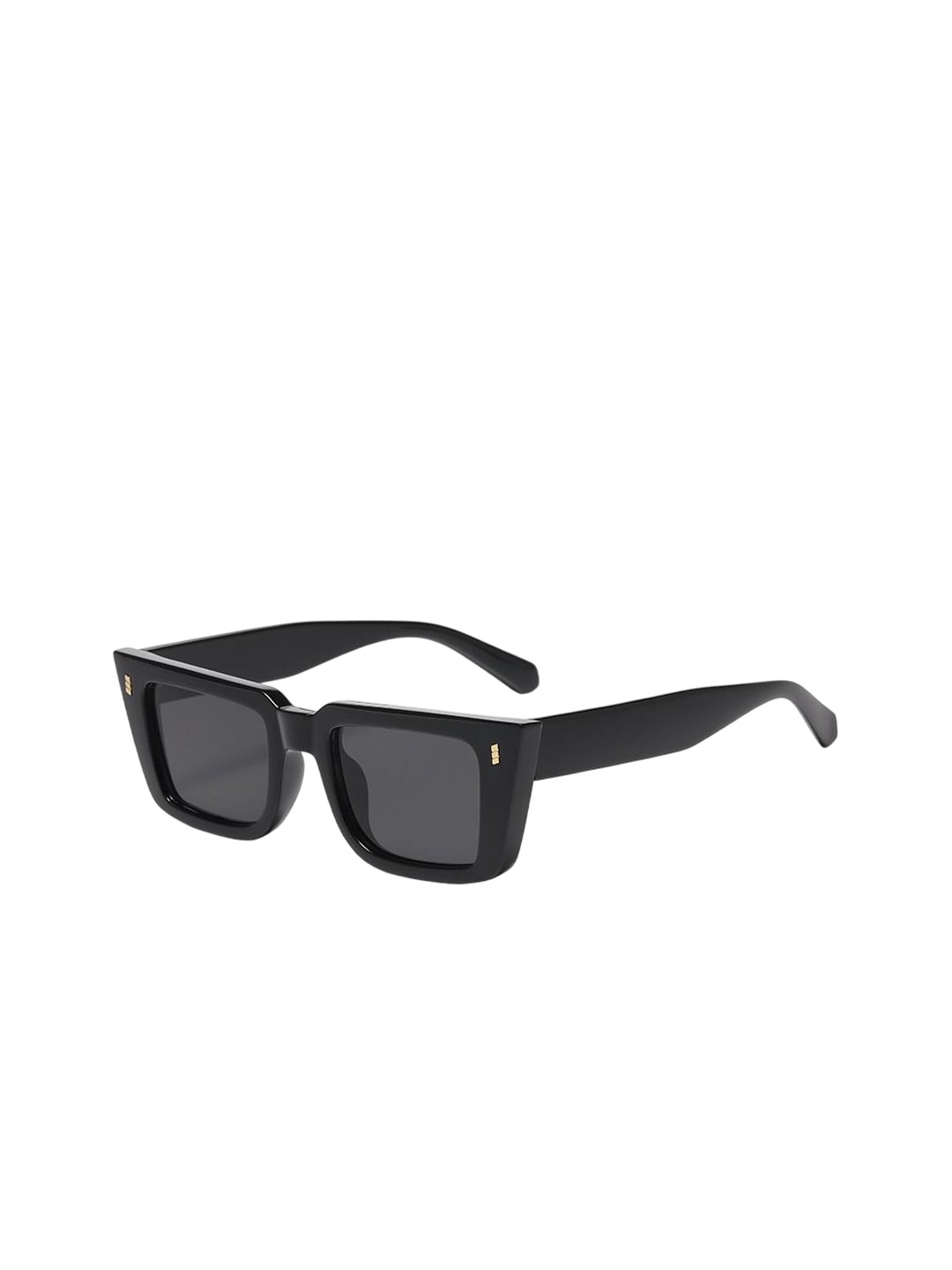 

Project Shades Unisex Rectangle Sunglasses with UV Protected Lens, Black