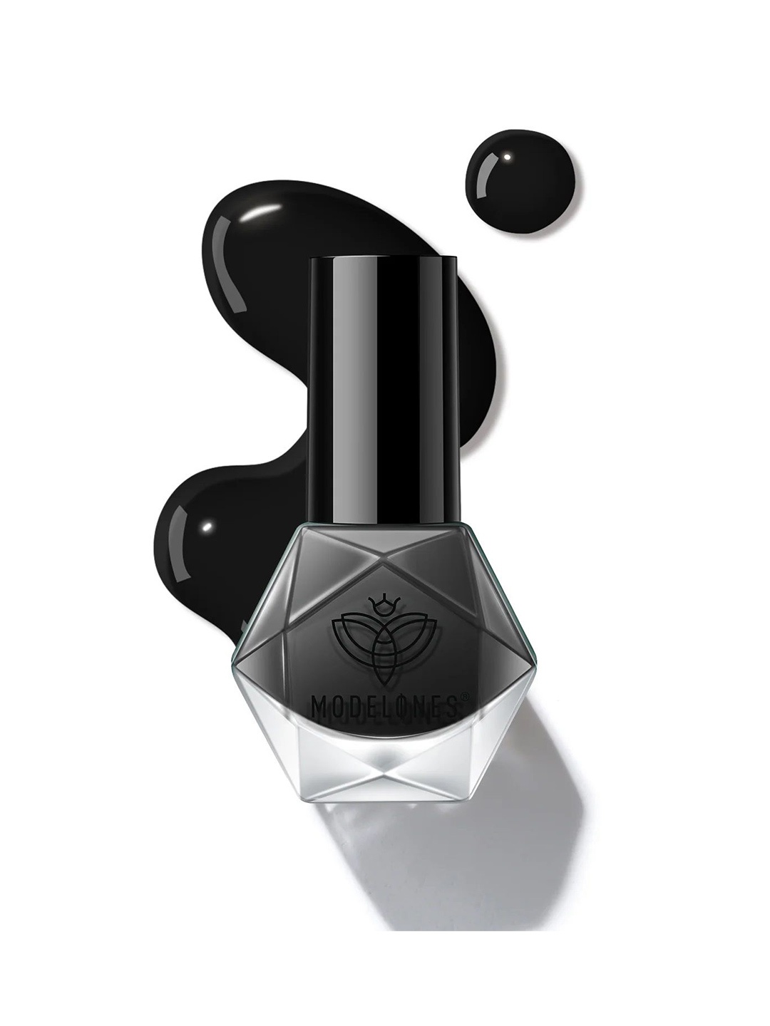 

Modelones Quick Drying Nail Polish - 5 ml - B101100012A, Black