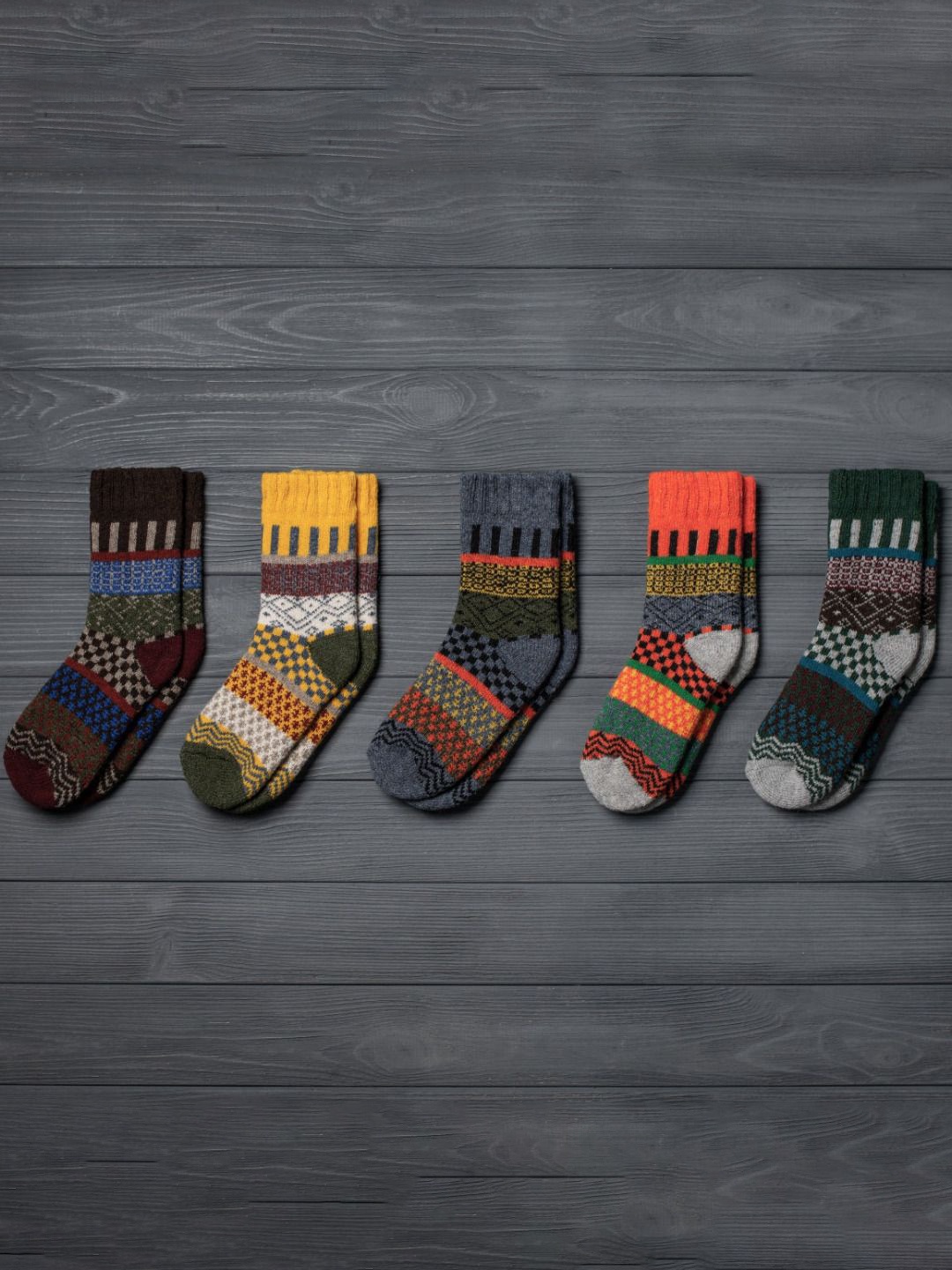 

Sockscarving Kids Pack Of 5 Patterned Cotton Above Ankle Length Socks, Peach