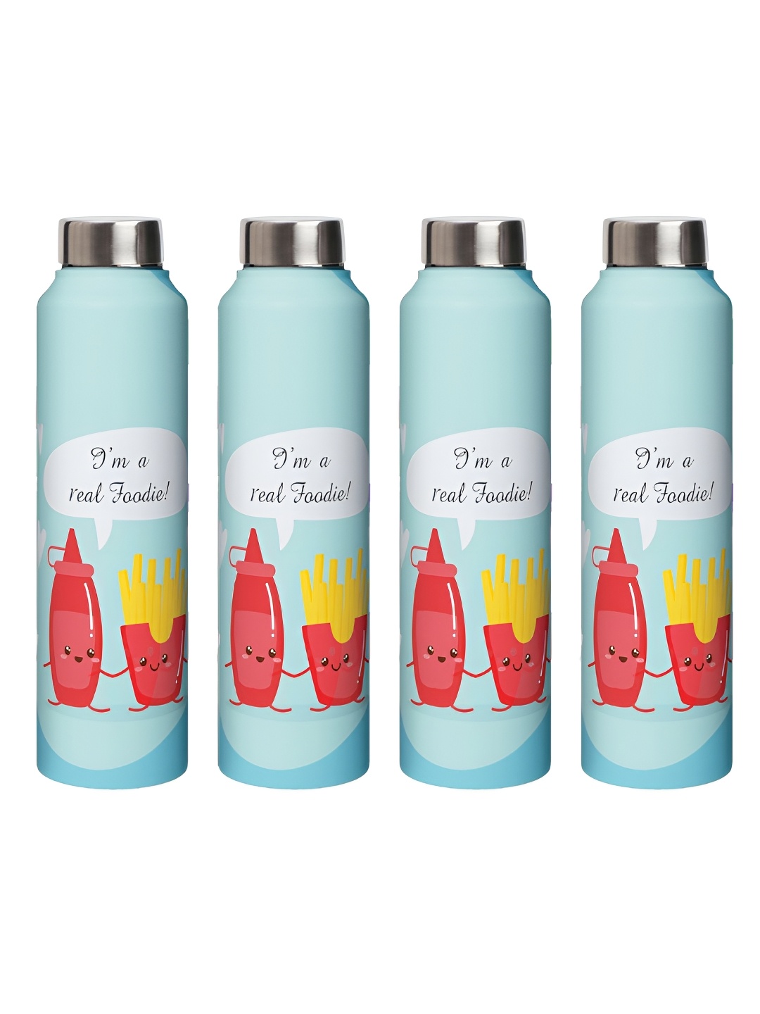 

Speedex Multicoloured Single Stainless Steel Solid Water Bottle, Multi