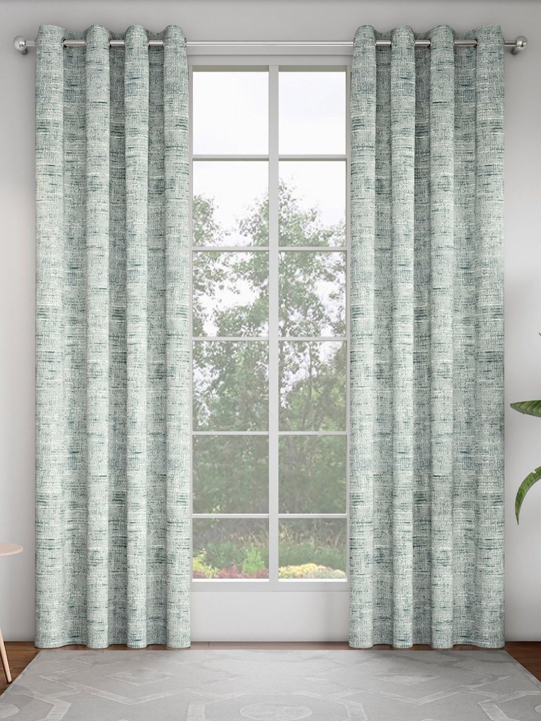

GM Green Set of 2 Room Darkening Door Curtain