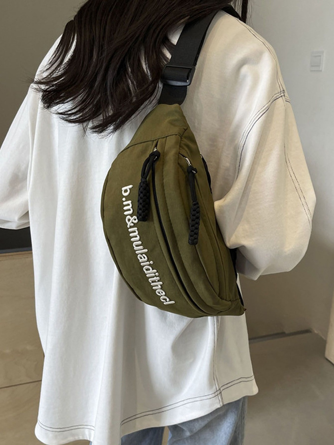 

StyleCast Checked Fanny Pack, Na