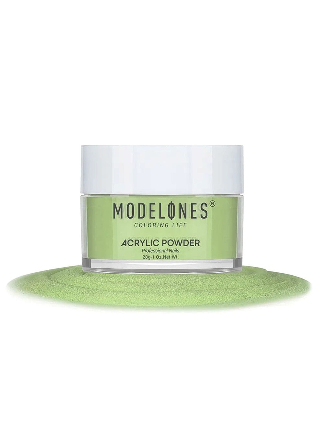 

Modelones Carving Polymer French Manicure Nail Art Acrylic Powder 28g, Green