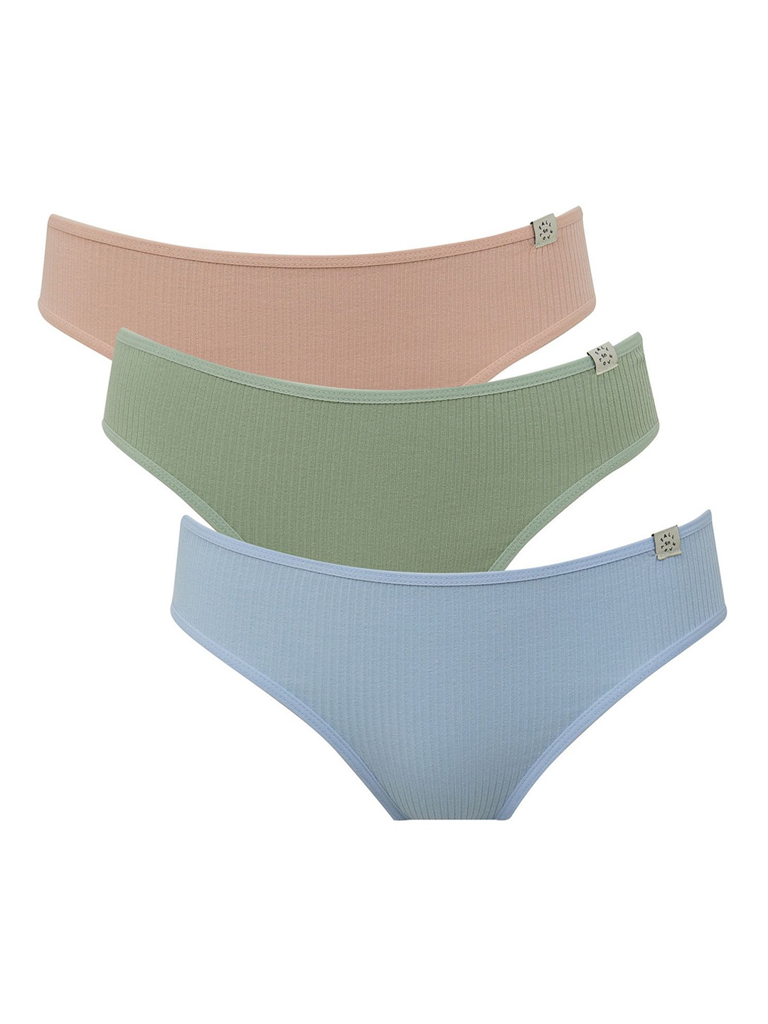 

DeFacto Pack Of 3 Basic Briefs 235757793, Blue