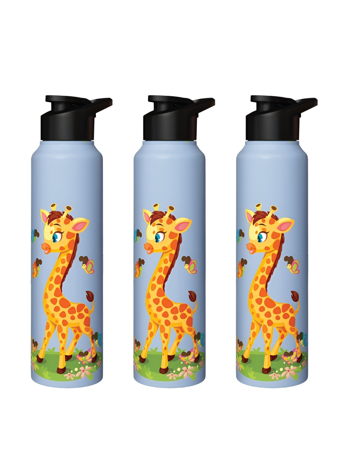 

Speedex Multicoloured Single Stainless Steel Solid Water Bottle, Multi