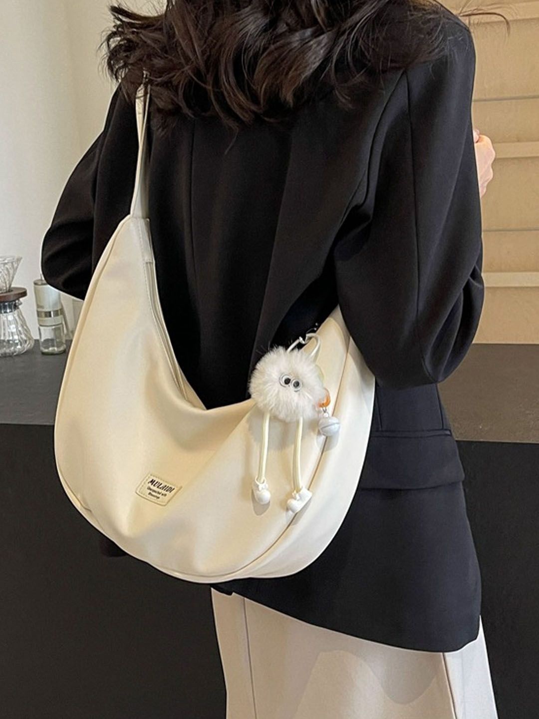 

StyleCast White Solid Stylish Cross Body Bag