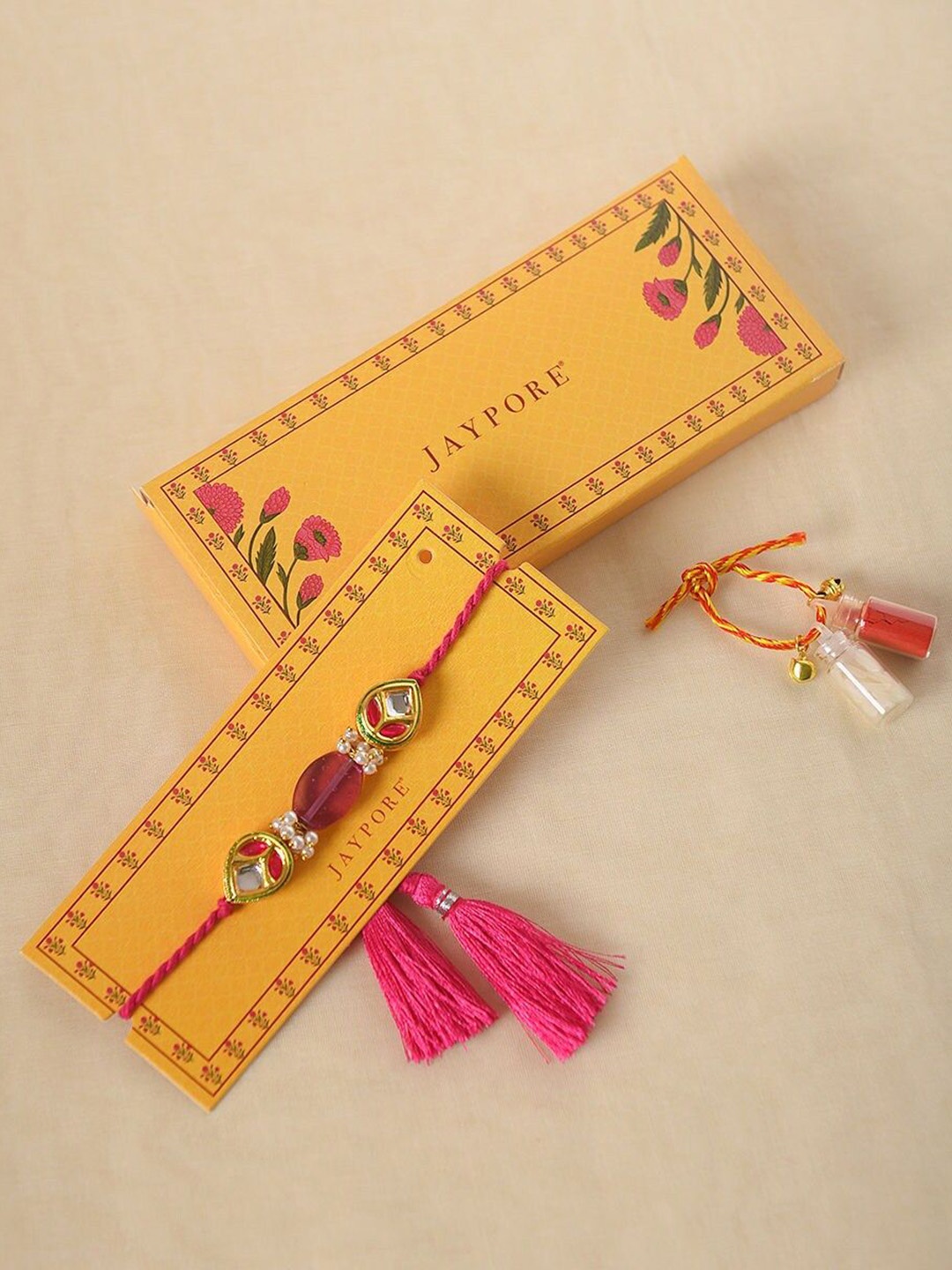 

JAYPORE Thread Rakhi, Gold