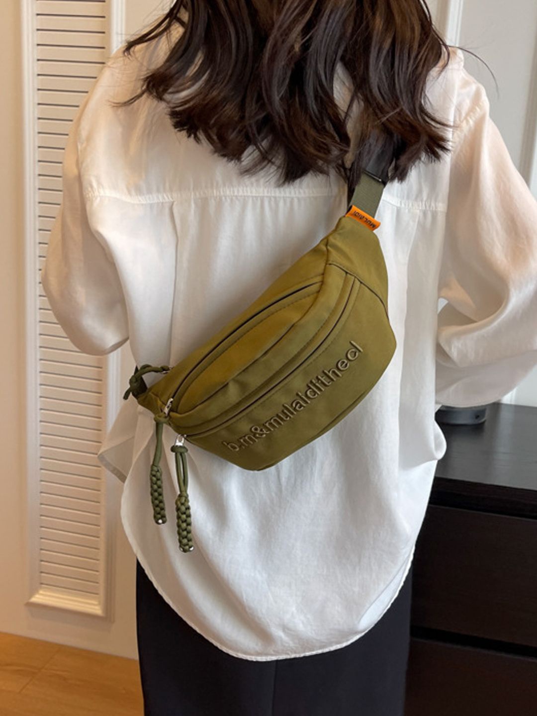 

StyleCast Checked Fanny Pack, Na
