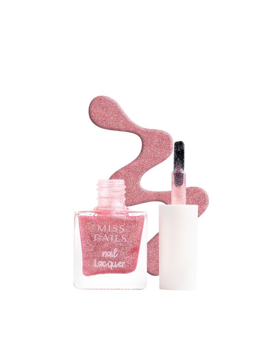 

MISS NAILS Sugar Collection Nail Polish - 8ml - Feiry Dust - NL33, Pink