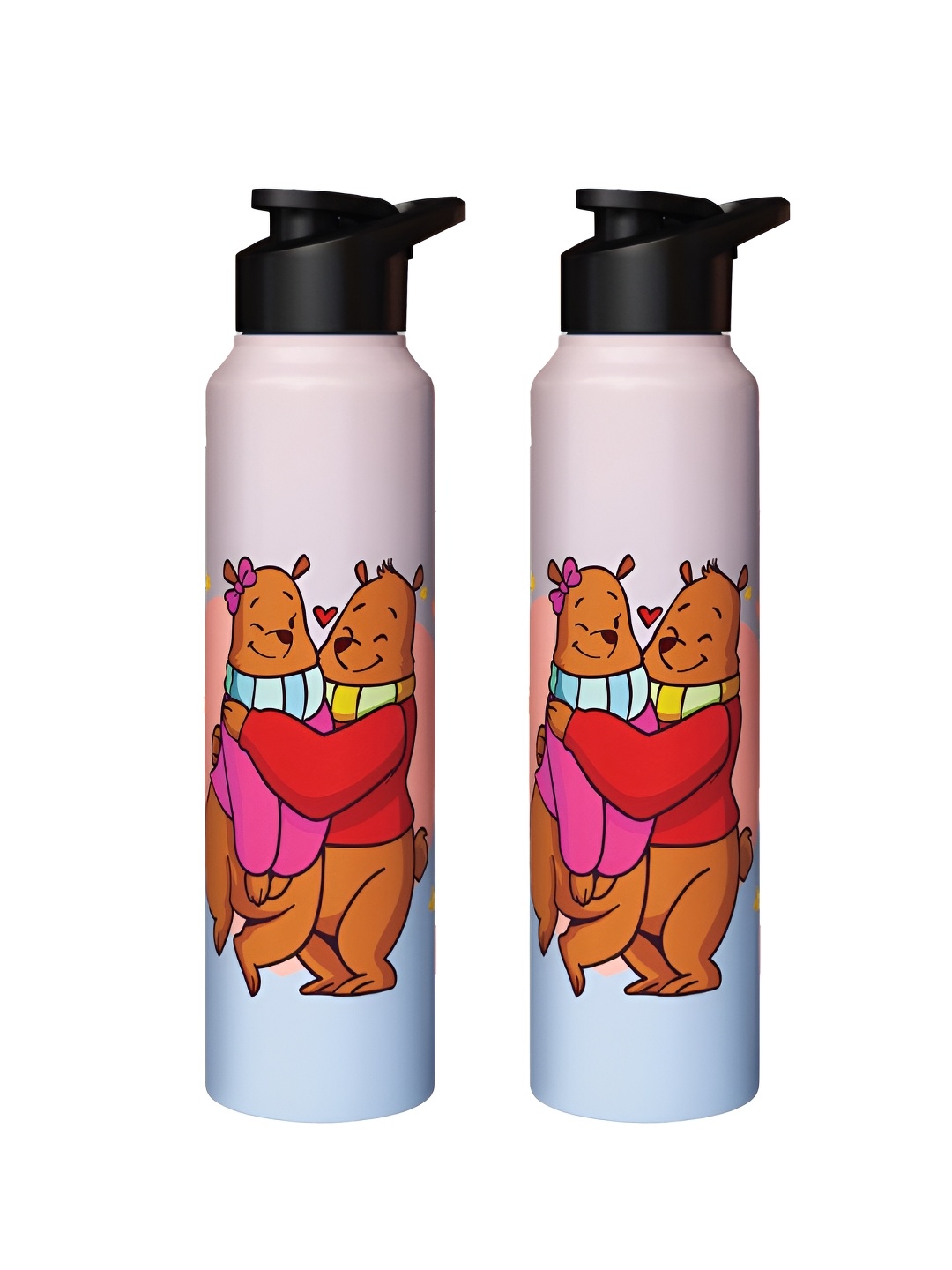 

Speedex Multicoloured Single Stainless Steel Solid Water Bottle, Multi