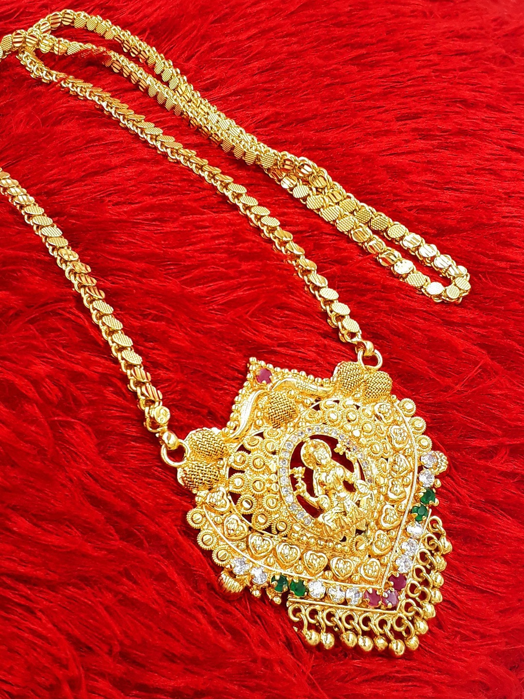 

Anujeet Fashion Hub Copper Gold-Plated Antique Chain