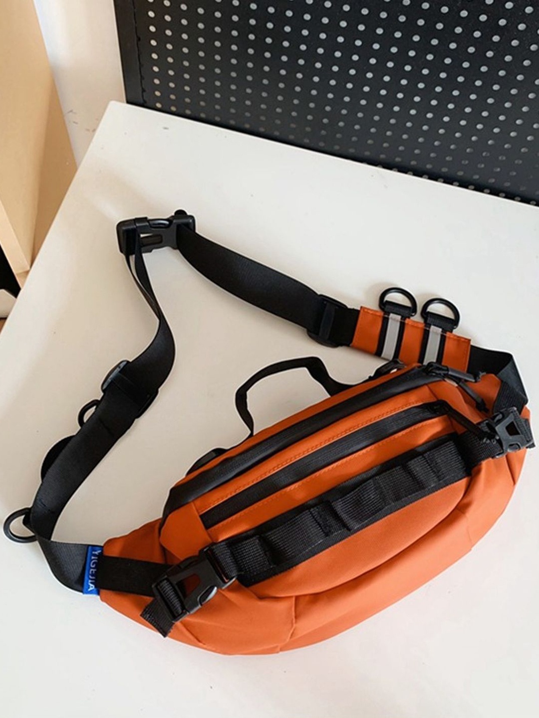 

StyleCast Orange Solid Stylish Fanny Pack Bag