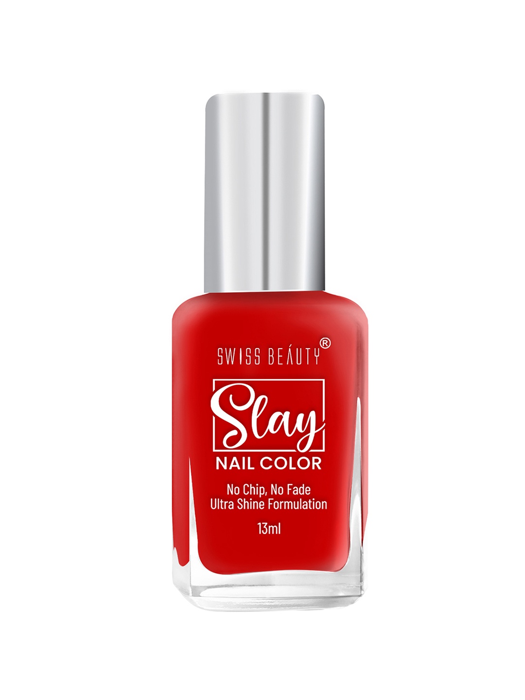 

SWISS BEAUTY Slay Quick-Dry Nail Color 13ml - Really Red 93