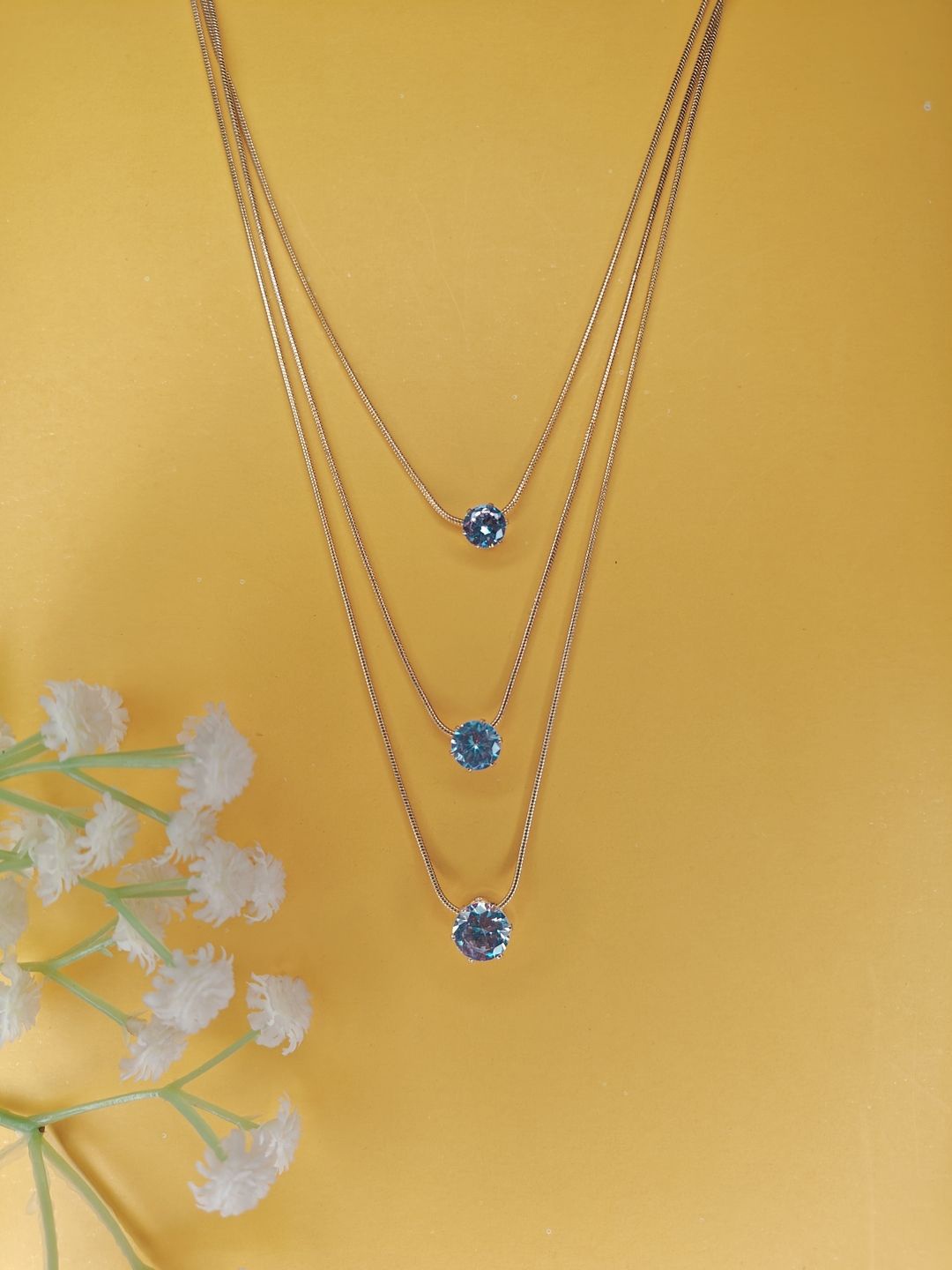 

NVR Girls Gold-Plated Layered Chain