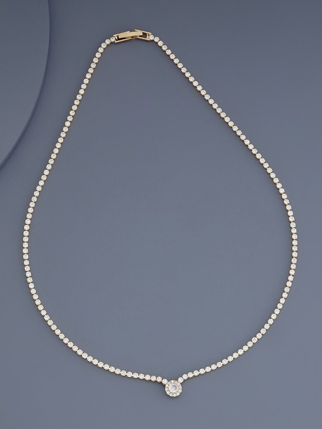 

Kushal's Fashion Jewellery Copper Gold-Plated Necklace