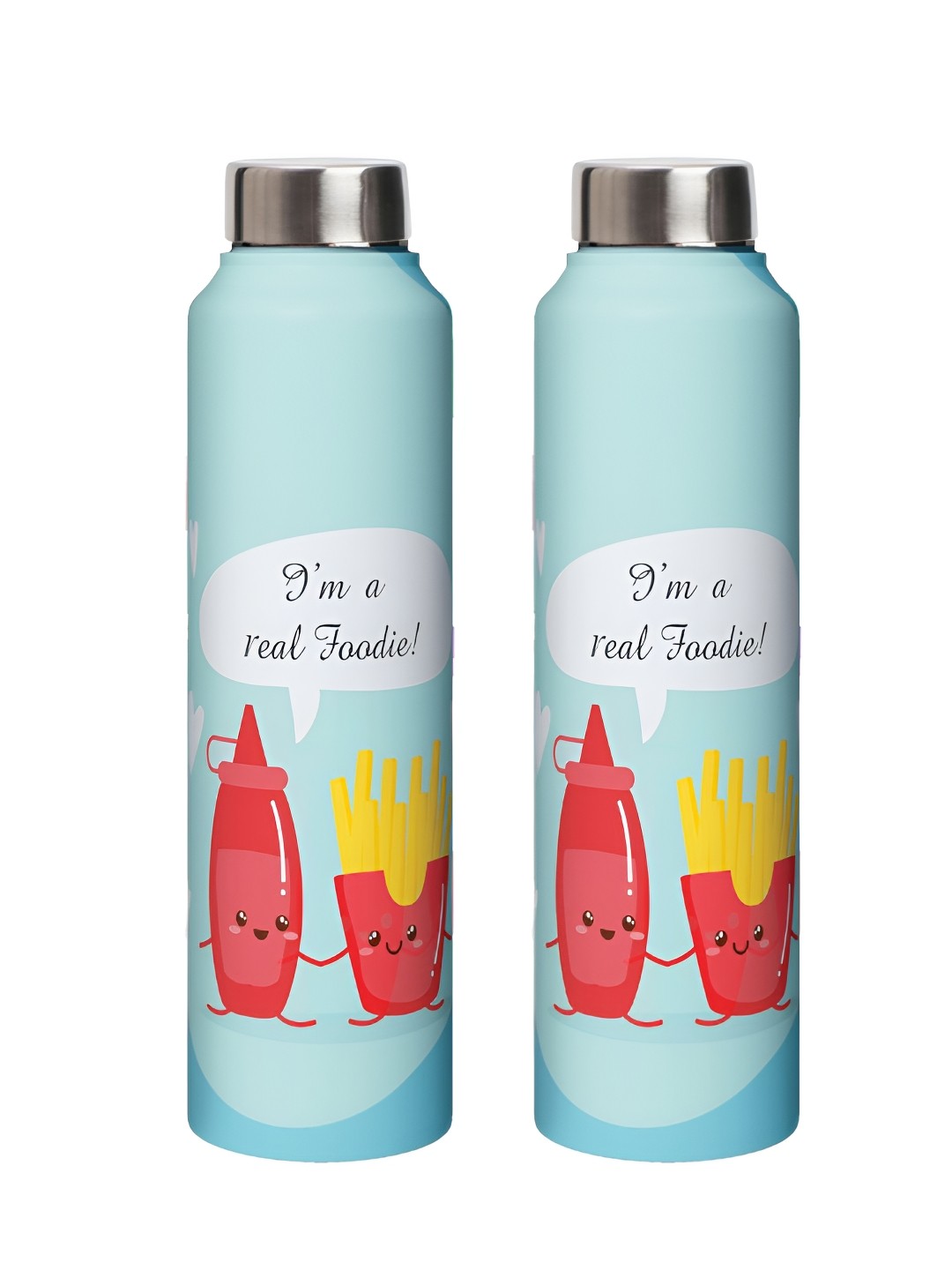 

Speedex Multicoloured Single Stainless Steel Solid Water Bottle, Multi