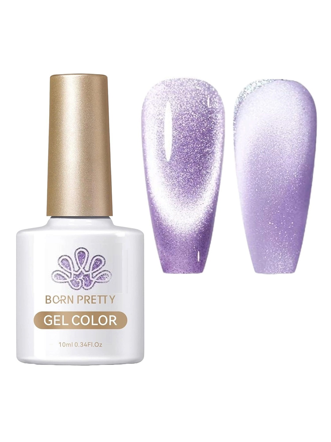 

BORN PRETTY Moonlight Long Lasting Gel Nail Polish 10ml - SC03, Purple