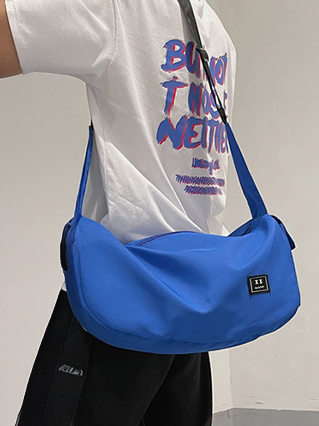 

StyleCast Blue Medium Casual Duffel Bag