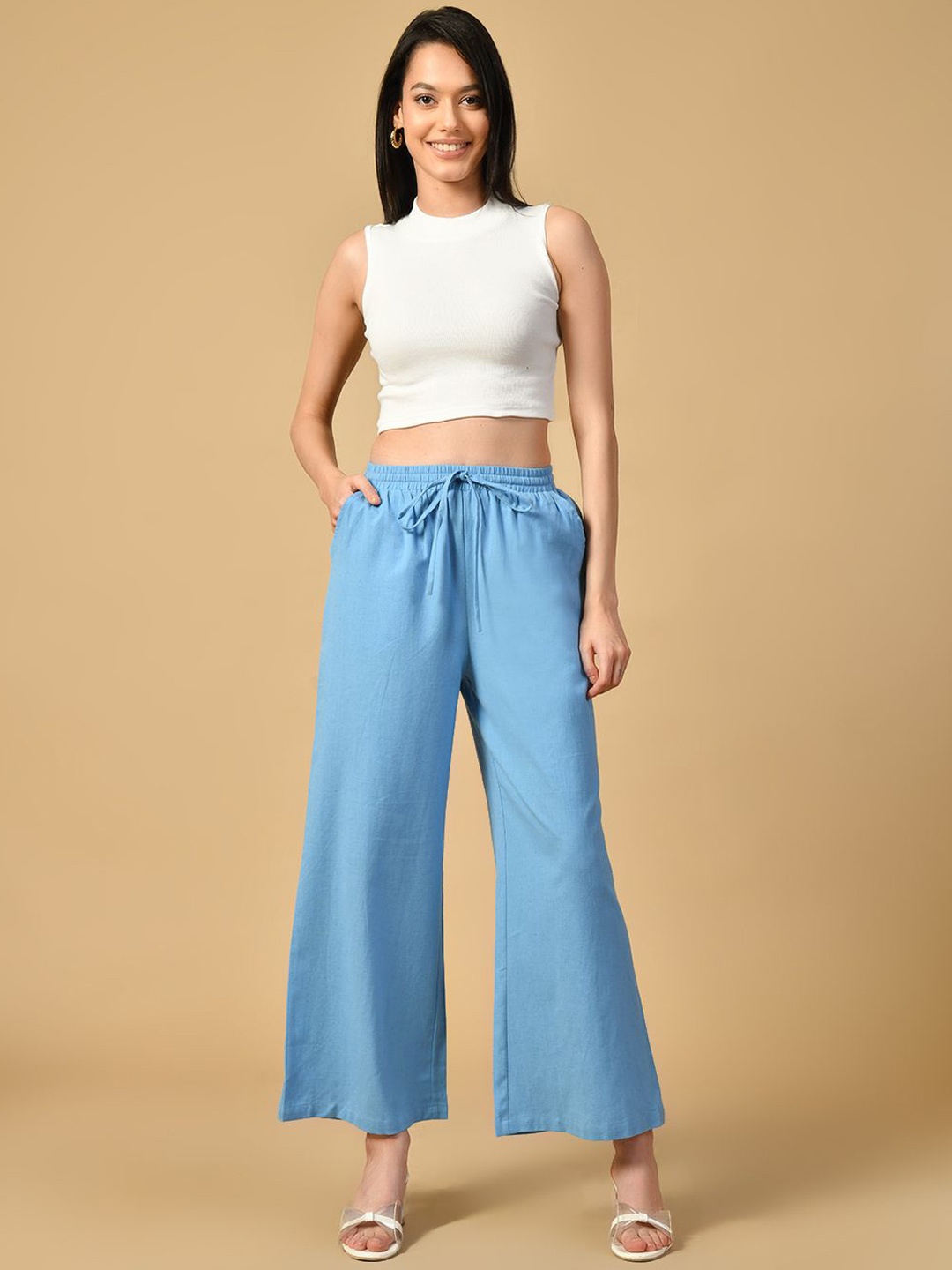

all about you Women Trousers, Blue