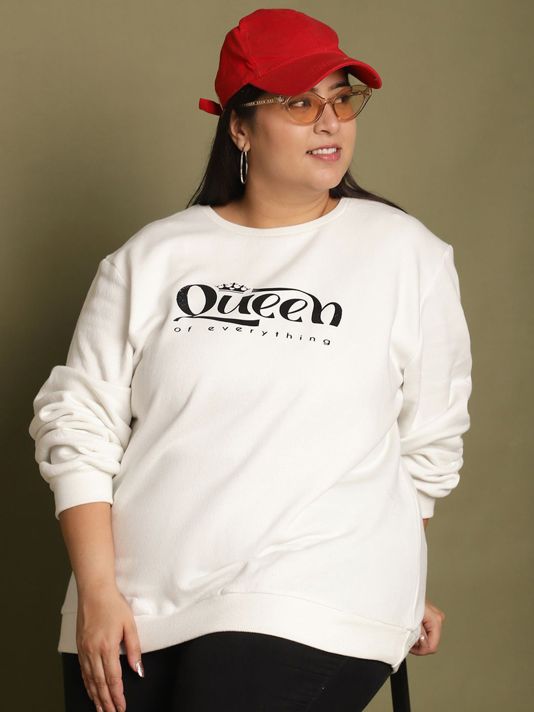 

UnaOne Women Sweatshirt, Off white