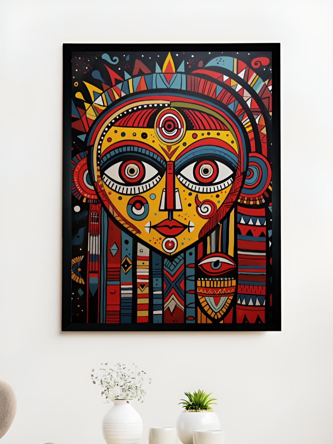 

SOWPEACE Black & Yellow 1 Piece Canvas Other Wall Photographs