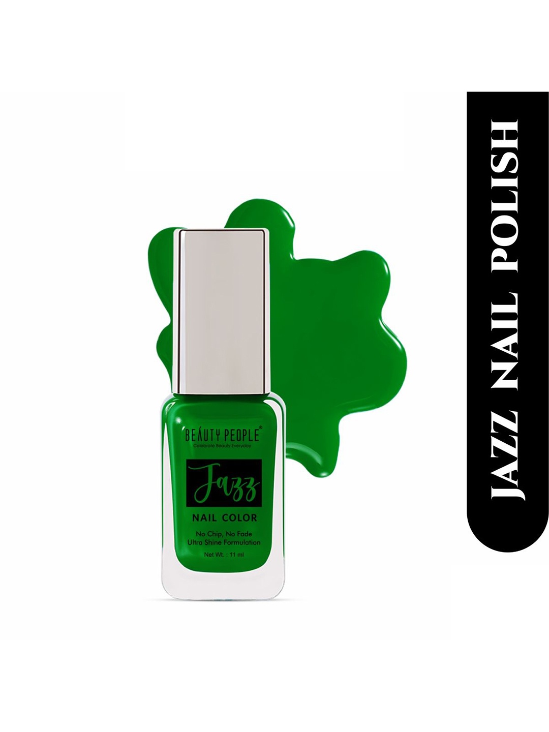 

Beauty People Jazz Nail Color-11 ml Shade-Nature-BP-11, Green