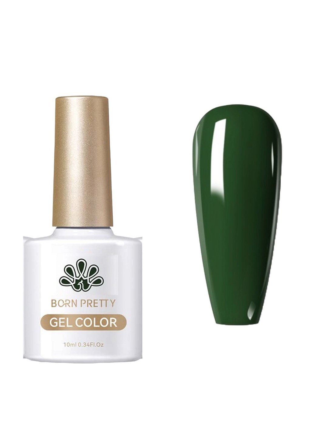 

BORN PRETTY All Shine On Me Gel Nail Polish - 10 ml - WC06, Green