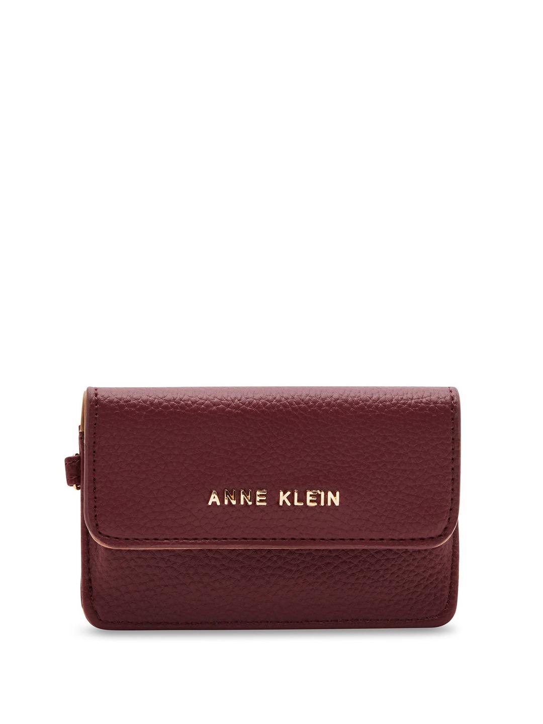 

ANNE KLEIN Structured Sling Bag with Fringed, Mauve