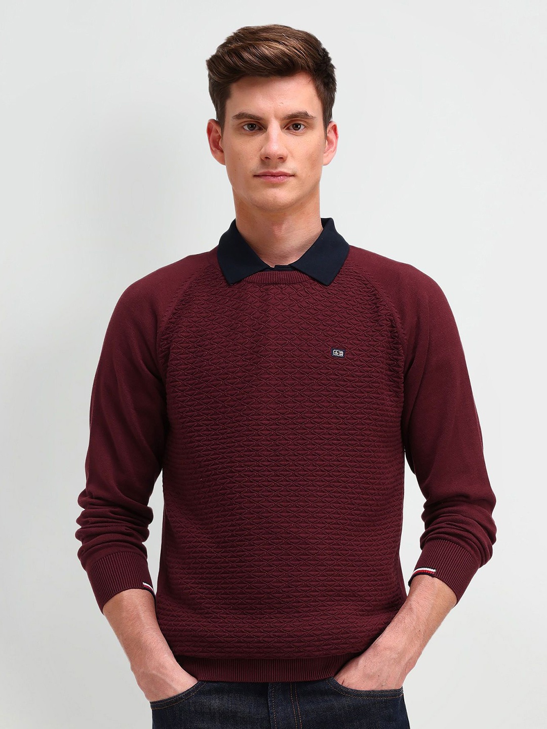 

Arrow Sport Men Cardigan, Maroon