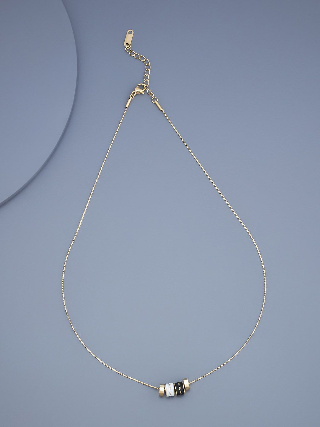 

Kushal's Fashion Jewellery Copper Gold-Plated Necklace