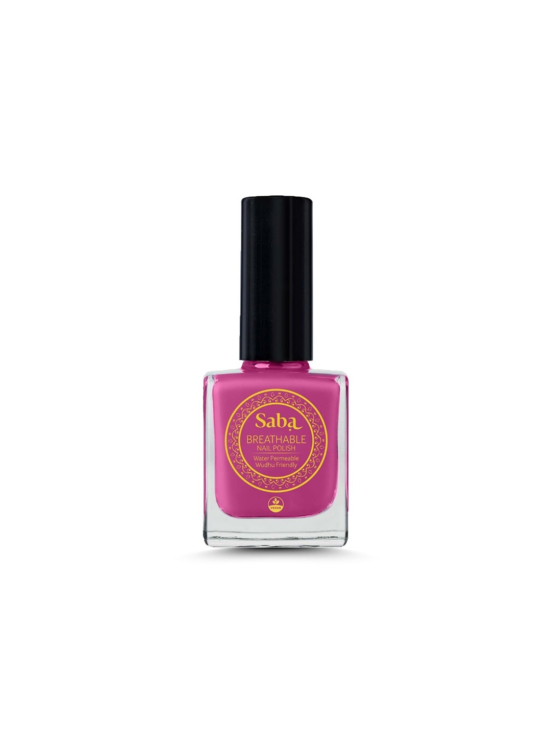 

Saba Breathable Nail Paint- Mulberry Pink- 12 ml