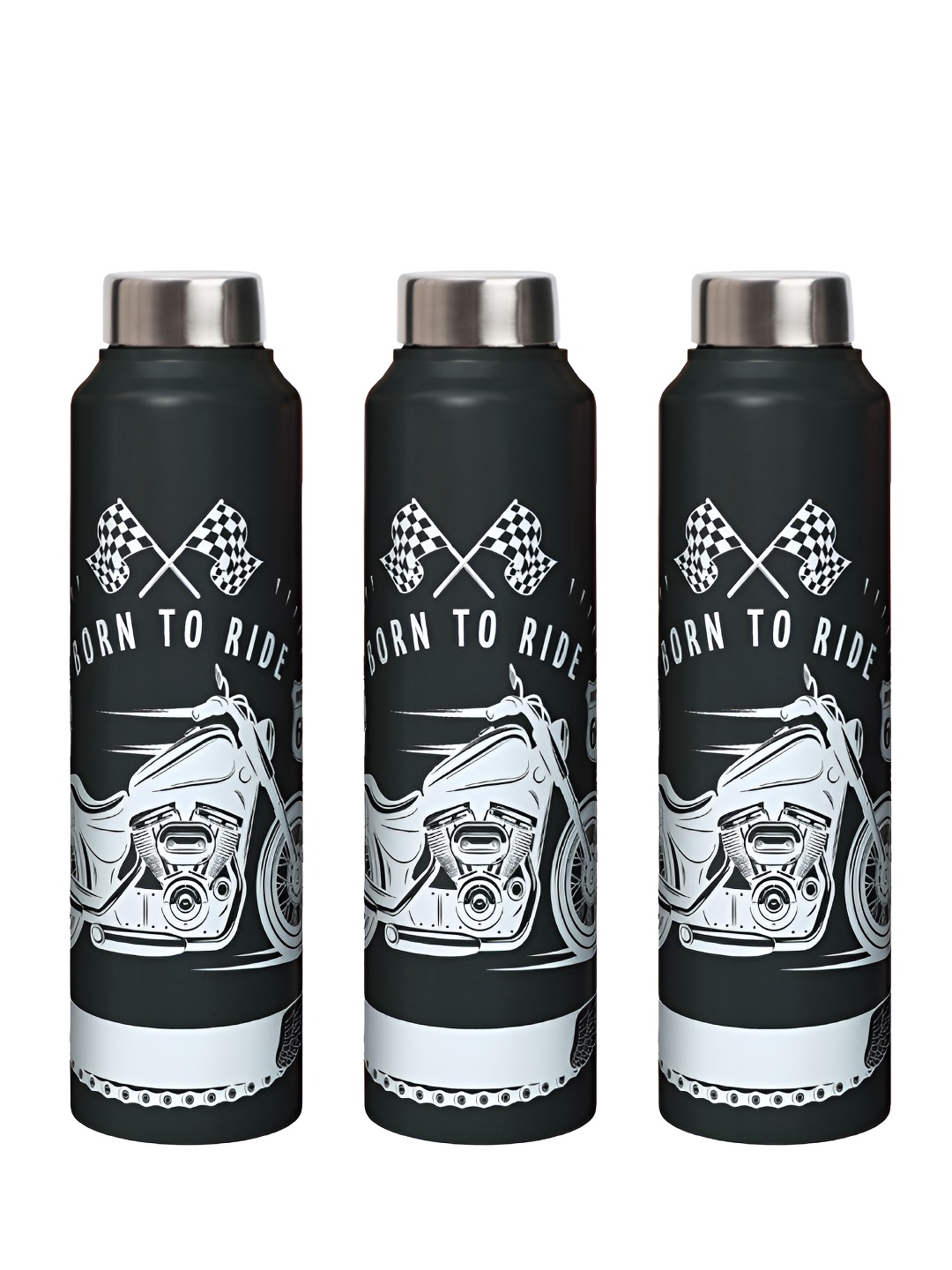 

Speedex Multicoloured Single Stainless Steel Solid Water Bottle, Multi
