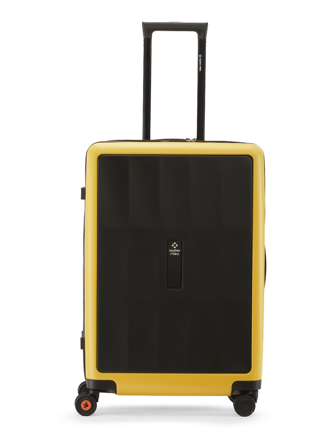 

Nasher Miles Zanzibar Polycarbonate Medium Black Yellow Trolley Bag - 24 Inch (65 cm)