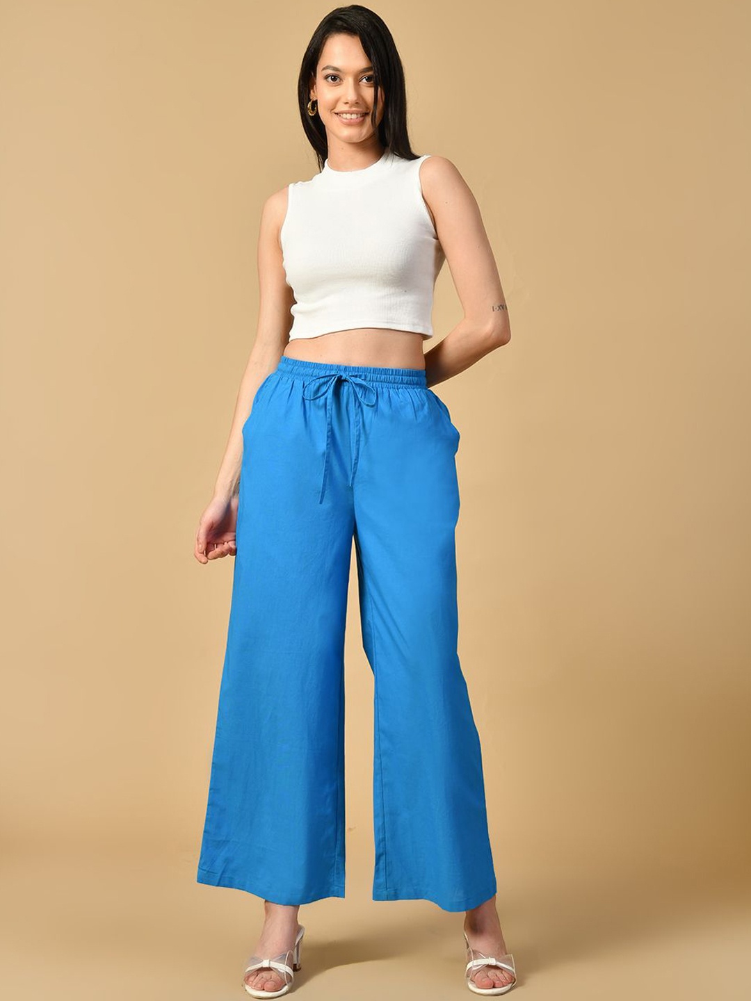 

all about you Women Trousers, Blue