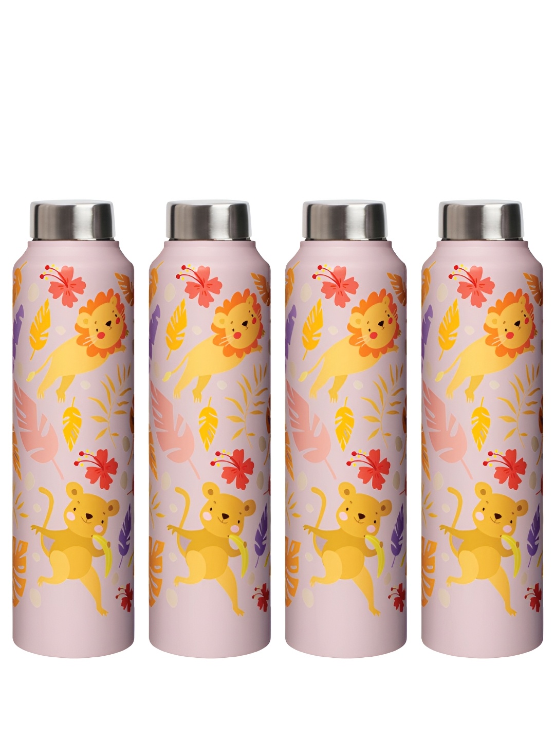 

Speedex Multicoloured Single Stainless Steel Solid Water Bottle, Multi