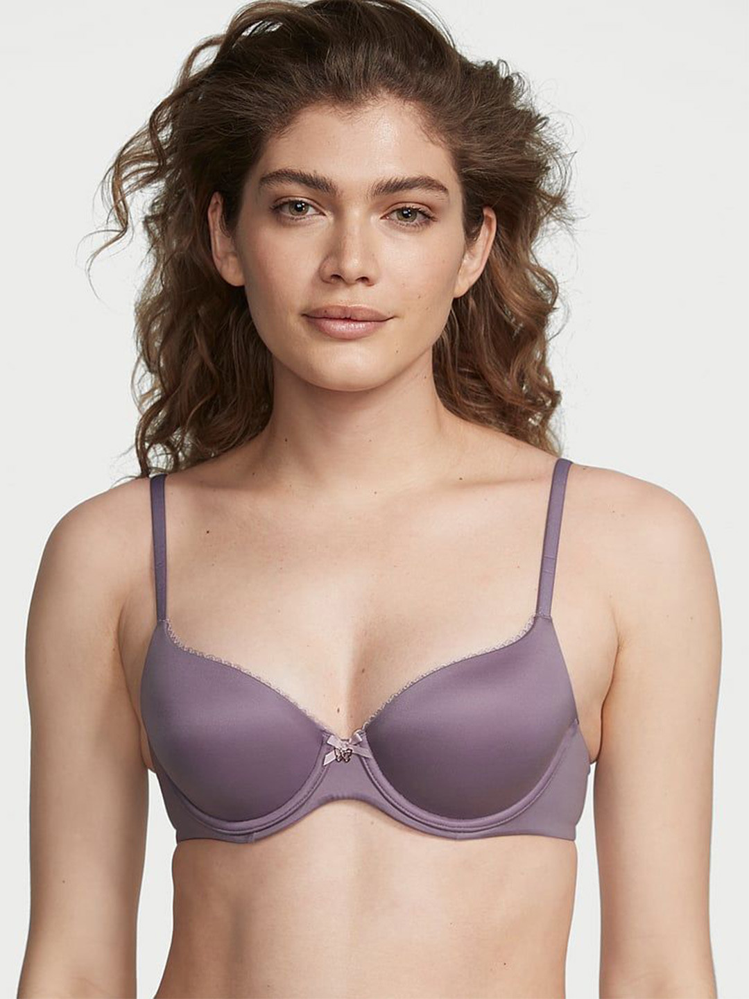 

Victoria's Secret Bra Medium Coverage Underwired Lightly Padded, Purple