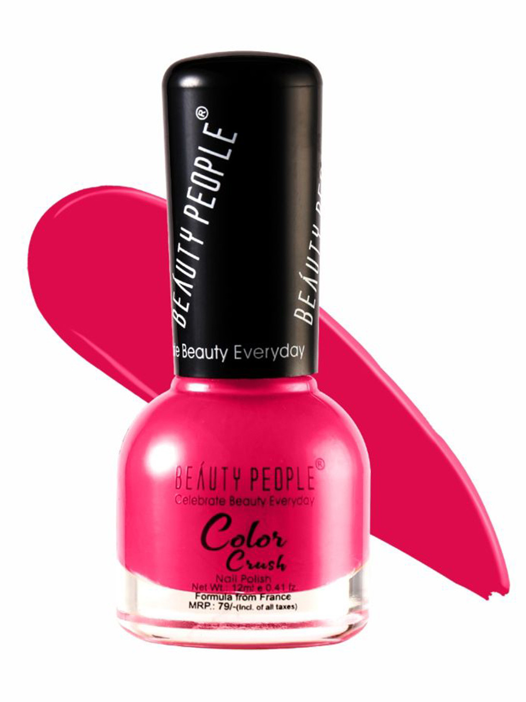 

Beauty People Color Crush Nail Polsih Shade Preety Pink 185-12 ml