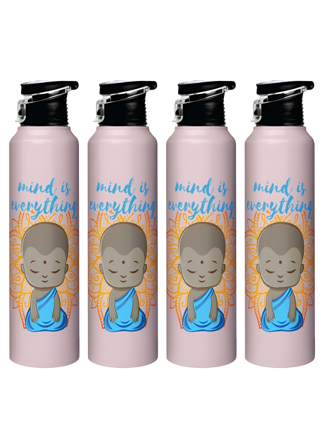 

Speedex Multicoloured Single Stainless Steel Solid Water Bottle, Multi
