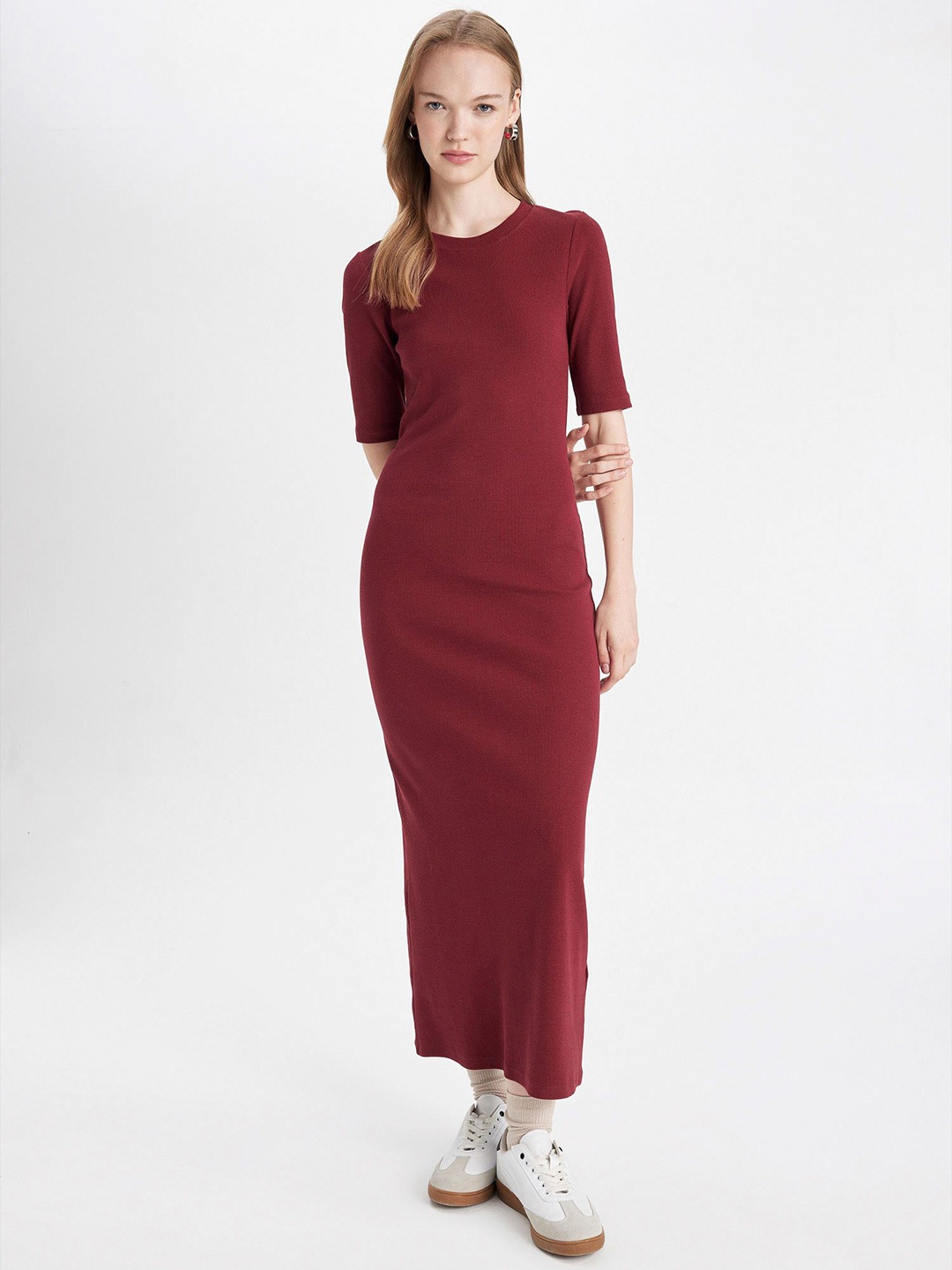 

DeFacto Maxi Dress, Na